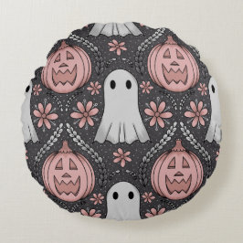 Halloween-Schönheit Rundes Kissen