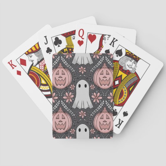 Halloween-Schönheit Spielkarten (Rückseite)