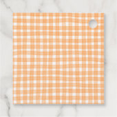 Halloween School Party Geschenkmarke Leckerei Geschenkanhänger (Rückseite)