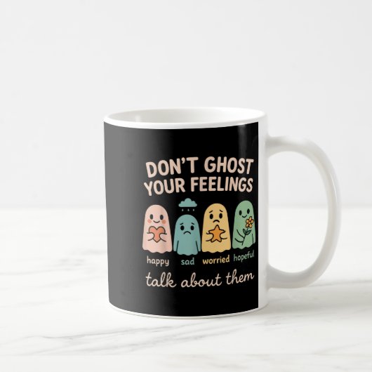 Halloween School Psychologist Shirt Dont Ghost You Kaffeetasse (Rechts)
