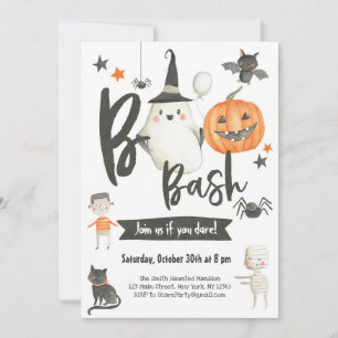 Halloween-Schreck-Einladung-Kostüm-Party-Gruselig Einladung