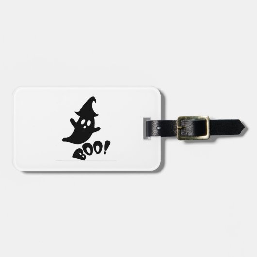 Halloween-Schreck Gepäckanhänger (Vorderseite horizontal)