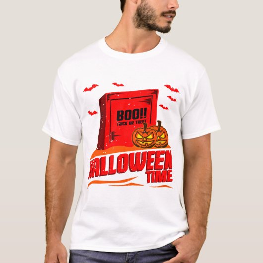 Halloween Schreck T-Shirt (Vorderseite)