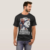Halloween-Schrecken mit Werwolfgeist T-Shirt (Vorne ganz)