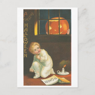Halloween-Schrecken Postkarte