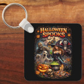 Halloween-Schrecken Schlüsselanhänger (Vorderseite)