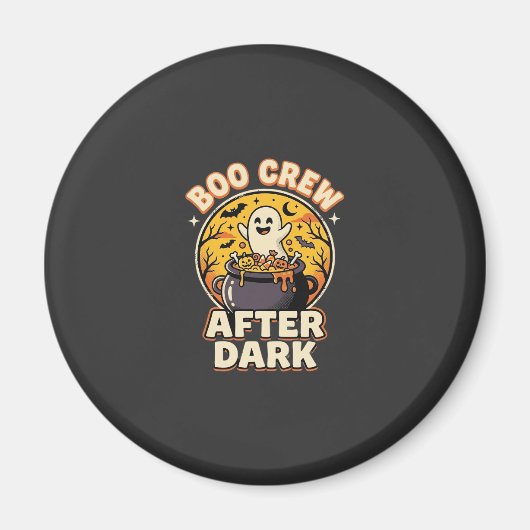 Halloween-Schreckens-Crew-Abzeichen Magnet (Vorne)