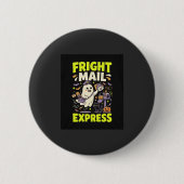 Halloween-Schreckens-Mail-Express Button (Vorderseite)