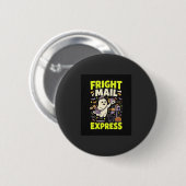 Halloween-Schreckens-Mail-Express Button (Vorne & Hinten)
