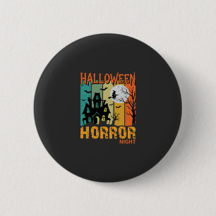 Halloween-Schreckensnacht Gruselhaus Vektor_1 Button