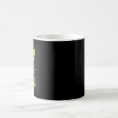 Halloween-Schreckenspost-Express Kaffeetasse (Mittel)