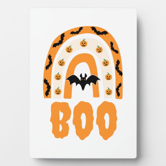 Halloween Schreckgespenst Fotoplatte (Vorderseite)