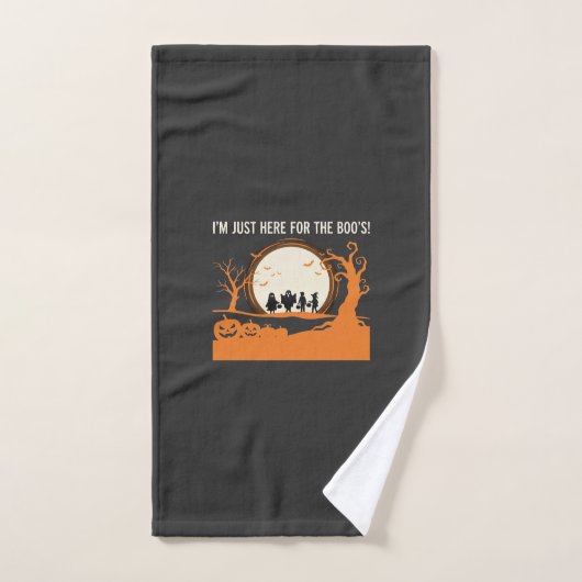 Halloween-Schreckgespenst-Silhouette Handtuch (Handtuch)