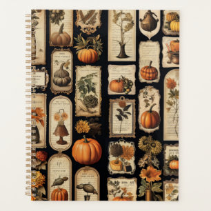 Halloween-Schrott-Tags fallen Planer