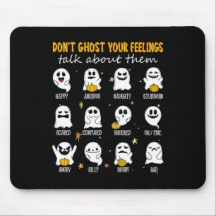 Halloween-Schulberater Ghostet nicht dein Gefühl Mousepad