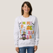 Halloween-Schullehrer - Vintager Herbstlehrer Sweatshirt (Vorne ganz)