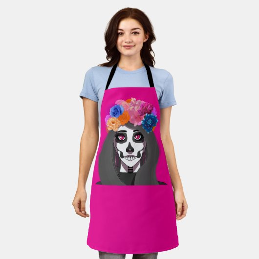 Halloween   schürze (Getragen)