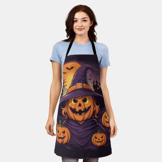 Halloween - schürze (Getragen)