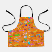 Halloween Schürze (Vorderseite)
