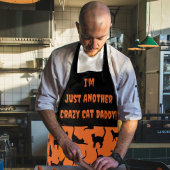 Halloween-Schürze für Lila und Schwarzes Bat Schürze