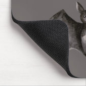 Halloween schwarze Fledermaus Mousepad (Ecke)