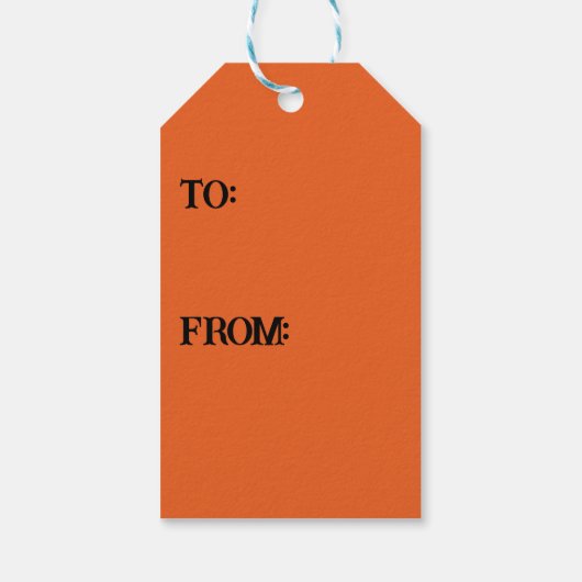 Halloween Schwarze Fledermäuse coole Löffelmuster Geschenkanhänger (Rückseite)