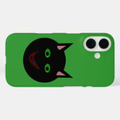 Halloween-Schwarze Katze Case-Mate iPhone Hülle (Rückseite (Horizontal))