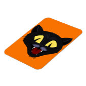 Halloween-Schwarze Katze Magnet (Linke Seite)