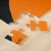 Halloween schwarze Katze Puzzle (Seite)