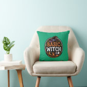 Halloween: schwarze Katze und Geist – Basic Witch. Kissen (Stuhl )