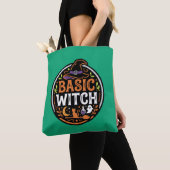 Halloween: schwarze Katze und Geist – Basic Witch. Tasche (Von Nahem)