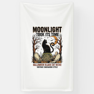 Halloween-Schwarze-Katze-Vintage-Friedhof-Shirt_1 Banner