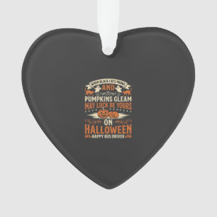 Halloween Schwarze Katzen Kürbis Glücklicher Busfa Ornament