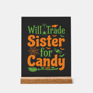 Halloween-Schwester-Candy-Handelsdesign_1 Acrylschild