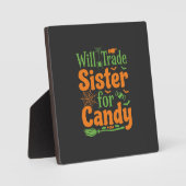 Halloween-Schwester-Candy-Handelsdesign_1 Fotoplatte (Vorderseite)