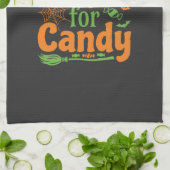 Halloween-Schwester-Candy-Handelsdesign_1 Geschirrtuch (Gefaltet)