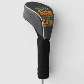 Halloween-Schwester-Candy-Handelsdesign_1 Golf Headcover (angewinkelt)