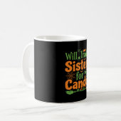 Halloween-Schwester-Candy-Handelsdesign_1 Kaffeetasse (Vorderseite Links)