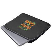 Halloween-Schwester-Candy-Handelsdesign_1 Laptopschutzhülle (Vorne Knopf)
