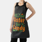 Halloween-Schwester-Candy-Handelsdesign_1 Schürze (InSitu)