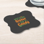 Halloween-Schwester-Candy-Handelsdesign_1 Untersetzer (angewinkelt)