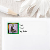 Halloween Scottish Terrier Label (Insitu)