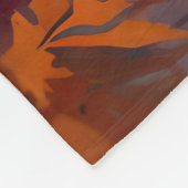 Halloween Scottish Terrier mit Pumpkins Beängstige Fleecedecke (Ecke)