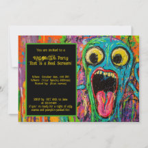 Halloween Scream-O-Rama-Party