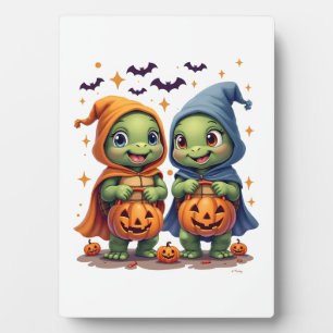 Halloween Sea Turtle Ghost Turtles T - Shirt Fotoplatte