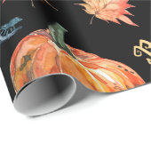 Halloween seamless pattern with halloween pumpkin, geschenkpapier (Rolleneckpunkt)