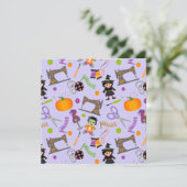 Halloween Seamstress Nähbegriffe (Stehend Vorderseite)