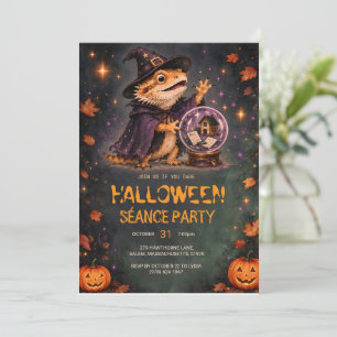 Halloween-Séance-Party Bartagame Kunst Einladung