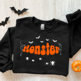 Halloween season sweatshirt, spooky retro season sweatshirt