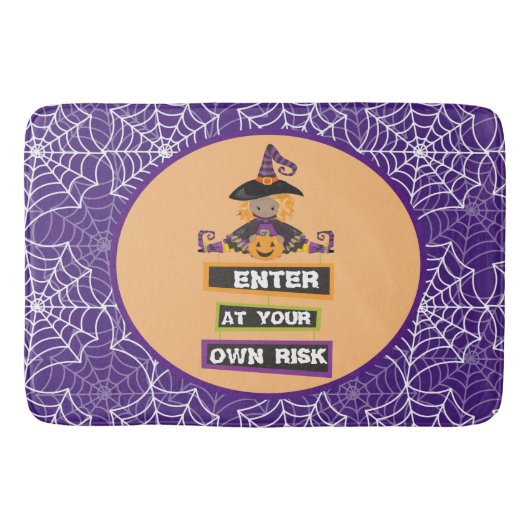Halloween-Seidenmatte, Teppich Badematte (Vorderseite)